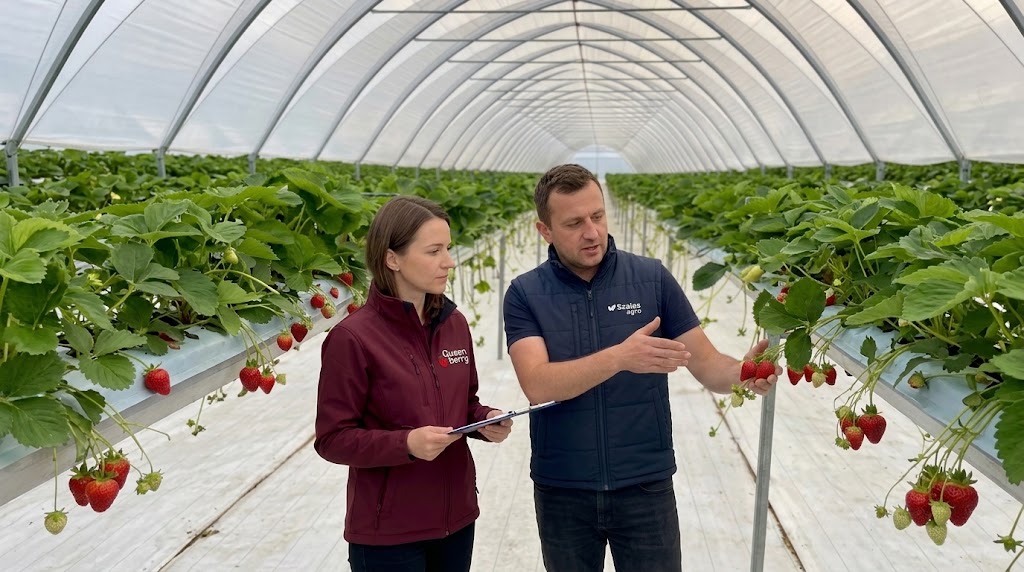 Szałas Agro i Queen Berry: Technologia owoców premium 2 queen berry
